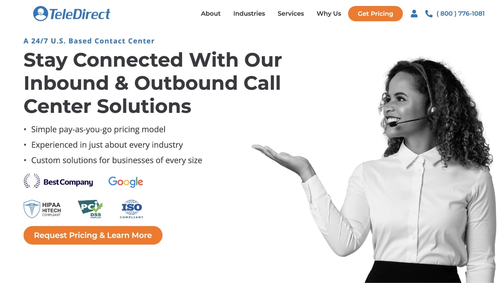 TeleDirect Call Centers logo